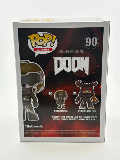Funko POP! Games DOOM #90 Doom Marine (Green) Vinyl Figure FRENLY BRICKS - Open 7 Days