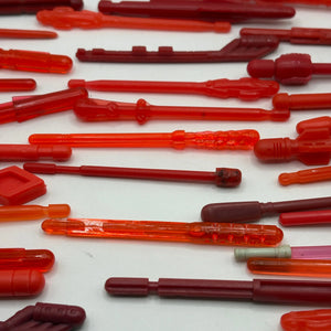 Assorted Branded Action Figure Missile Red Piece / Accessory Red Lot FRENLY BRICKS - Open 7 Days