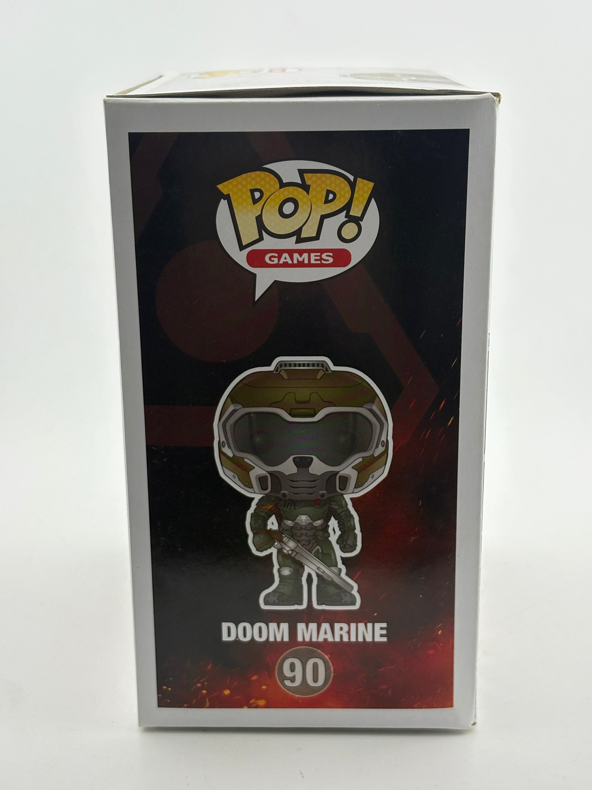 Funko POP! Games DOOM #90 Doom Marine (Green) Vinyl Figure FRENLY BRICKS - Open 7 Days
