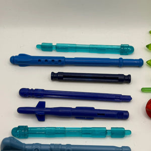 Assorted Branded Action Figure Missile Piece / Accessory Blue Green Lot FRENLY BRICKS - Open 7 Days