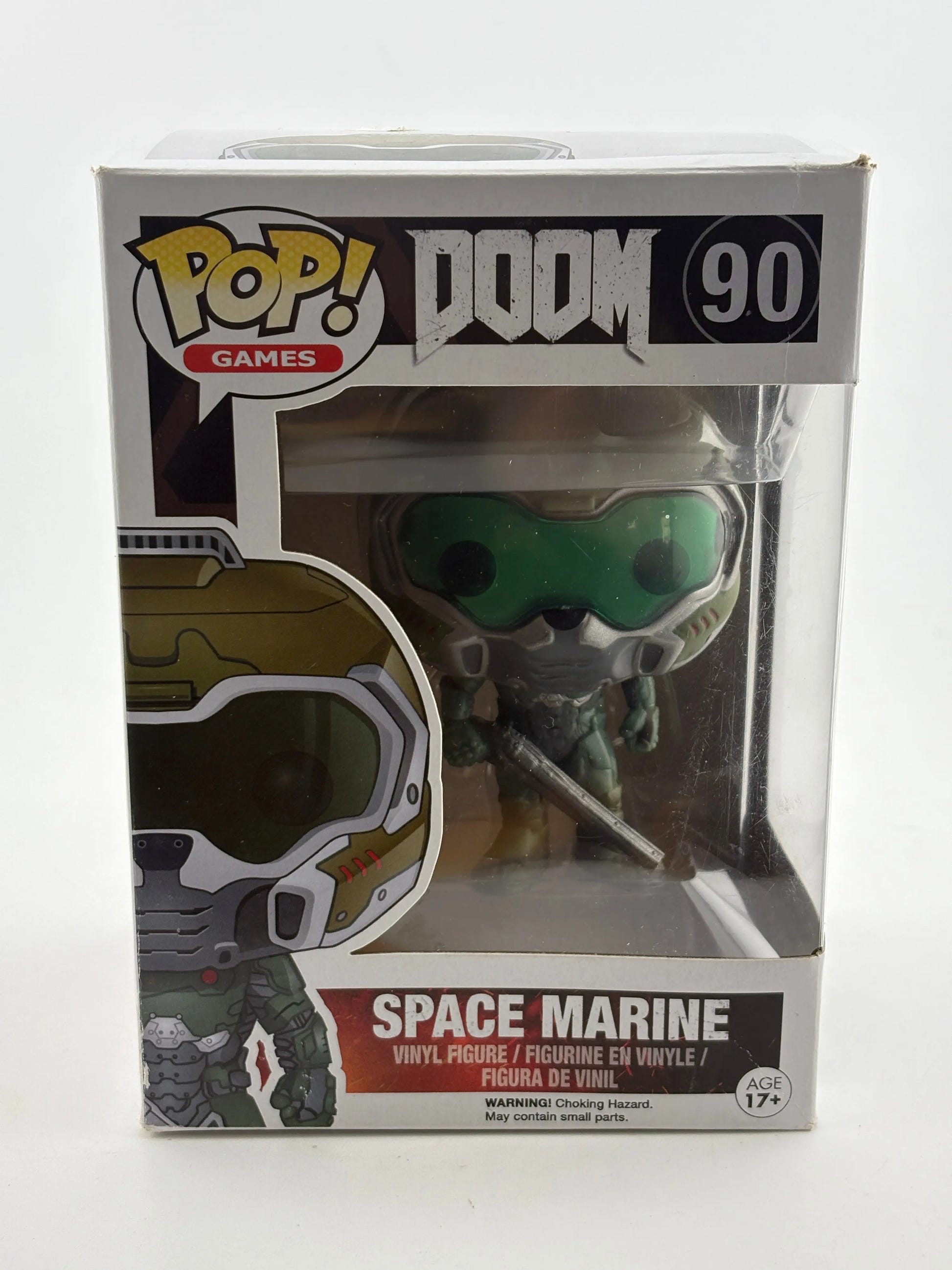Funko POP! Games DOOM #90 Space Marine Vinyl Figure FRENLY BRICKS - Open 7 Days image 1
