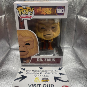 Funko POP! Movies - Planet of the Apes Vinyl Figure - DR. ZAIUS #1863 FRENLY BRICKS - Open 7 Days