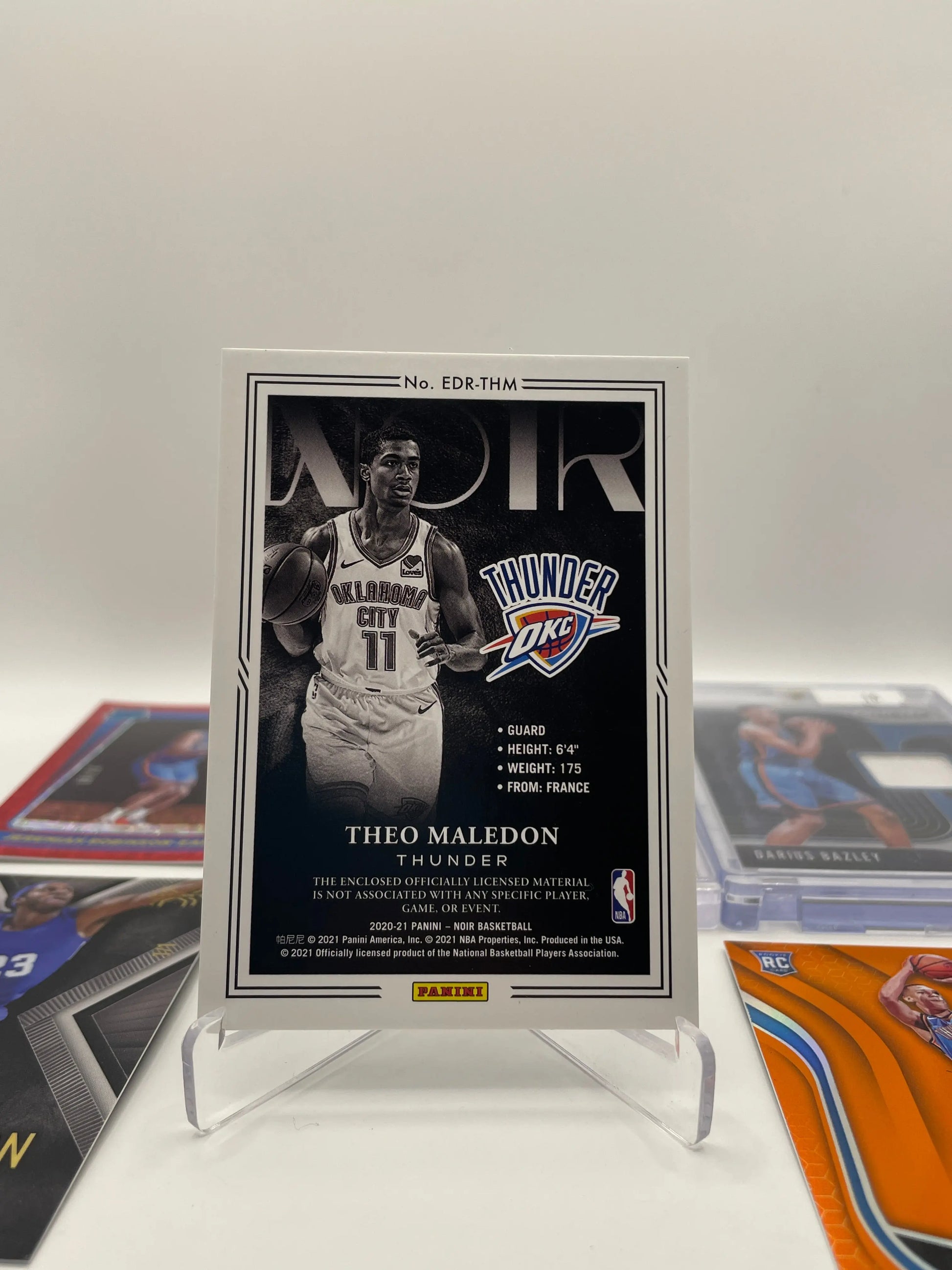 NBA Auto & Signed Thunder OKC Sports card lot - Darius Bazley + more (lot#35) FRENLY BRICKS - Open 7 Days