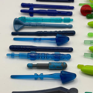 Assorted Branded Action Figure Missile Piece / Accessory Blue Green Lot FRENLY BRICKS - Open 7 Days