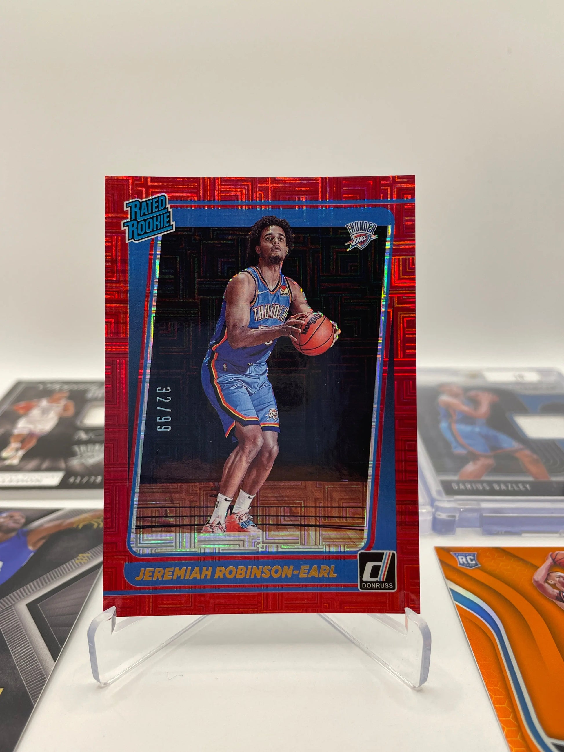 NBA Auto & Signed Thunder OKC Sports card lot - Darius Bazley + more (lot#35) FRENLY BRICKS - Open 7 Days