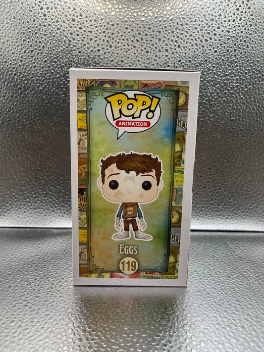 Funko POP Movies - Box Trolls - Eggs #119 FRENLY BRICKS - Open 7 Days