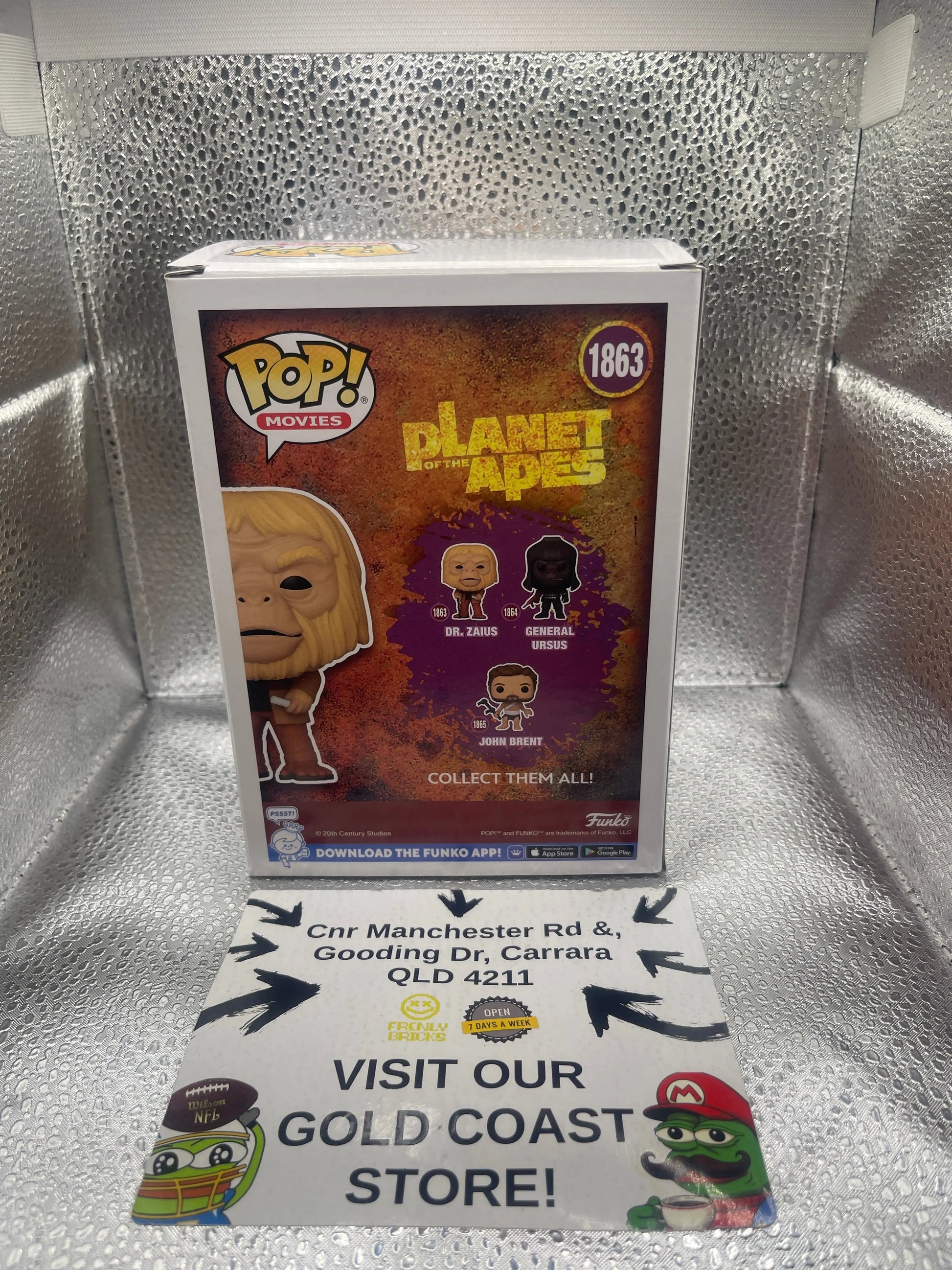 Funko POP! Movies - Planet of the Apes Vinyl Figure - DR. ZAIUS #1863 FRENLY BRICKS - Open 7 Days