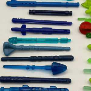 Assorted Branded Action Figure Missile Piece / Accessory Blue Green Lot FRENLY BRICKS - Open 7 Days