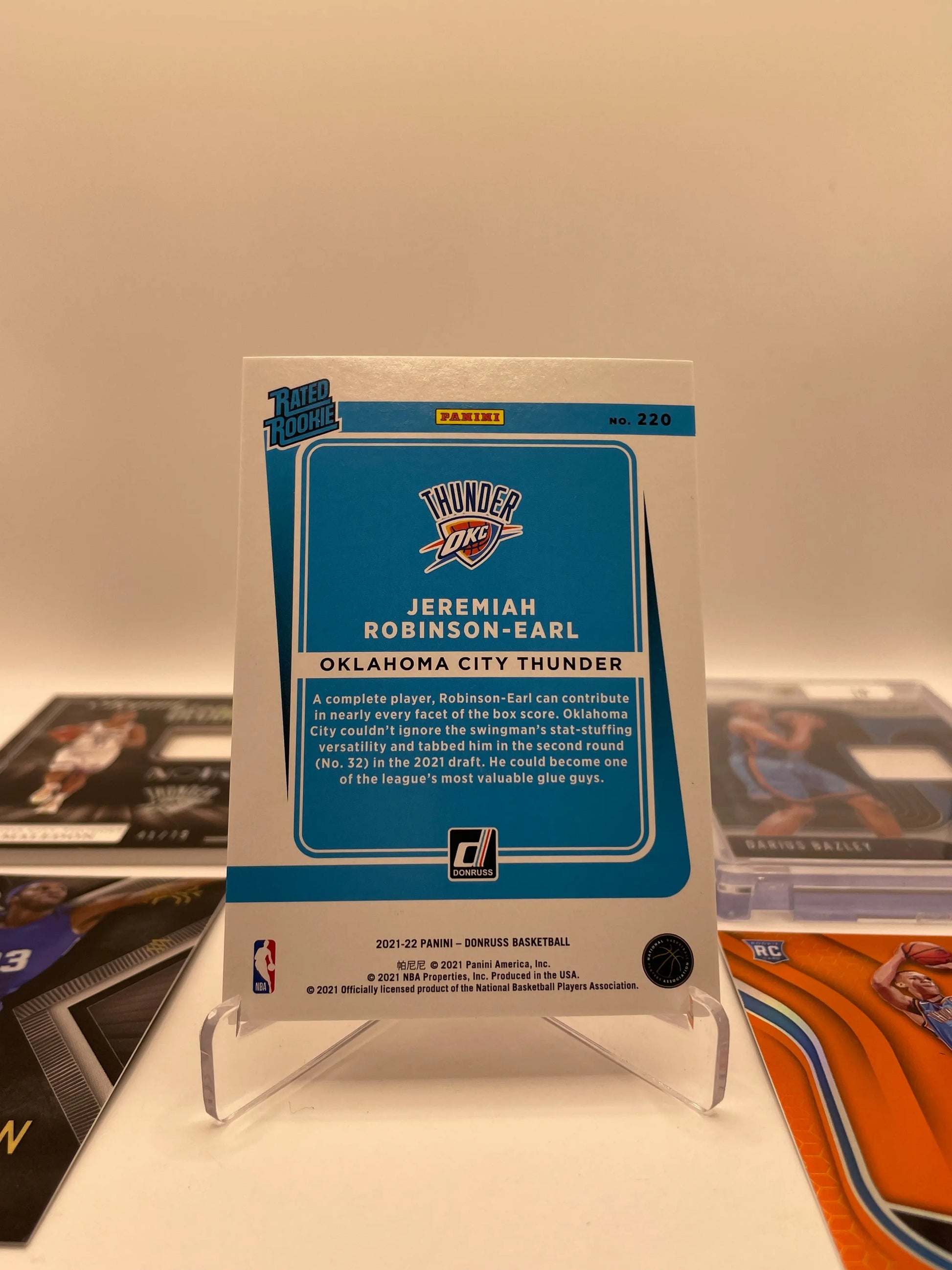 NBA Auto & Signed Thunder OKC Sports card lot - Darius Bazley + more (lot#35) FRENLY BRICKS - Open 7 Days