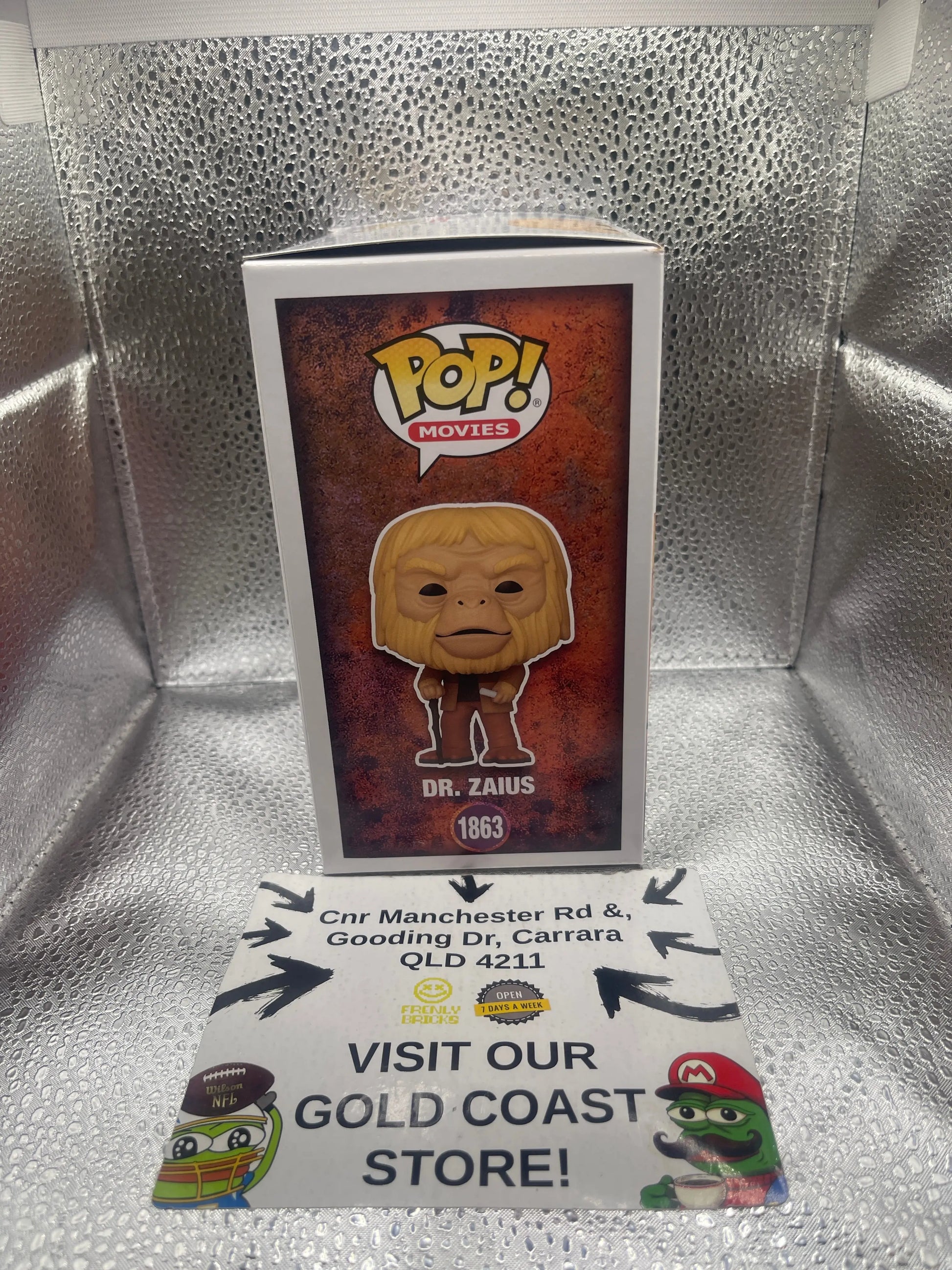 Funko POP! Movies - Planet of the Apes Vinyl Figure - DR. ZAIUS #1863 FRENLY BRICKS - Open 7 Days