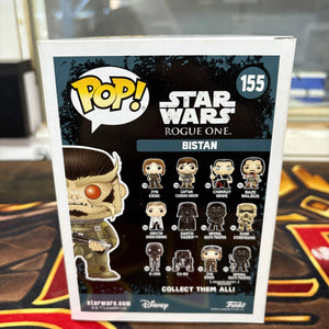 Funko Pop Bistan #155 Star Wars Rouge One - 2016 NY Comic Con Limited Edition FRENLY BRICKS - Open 7 Days