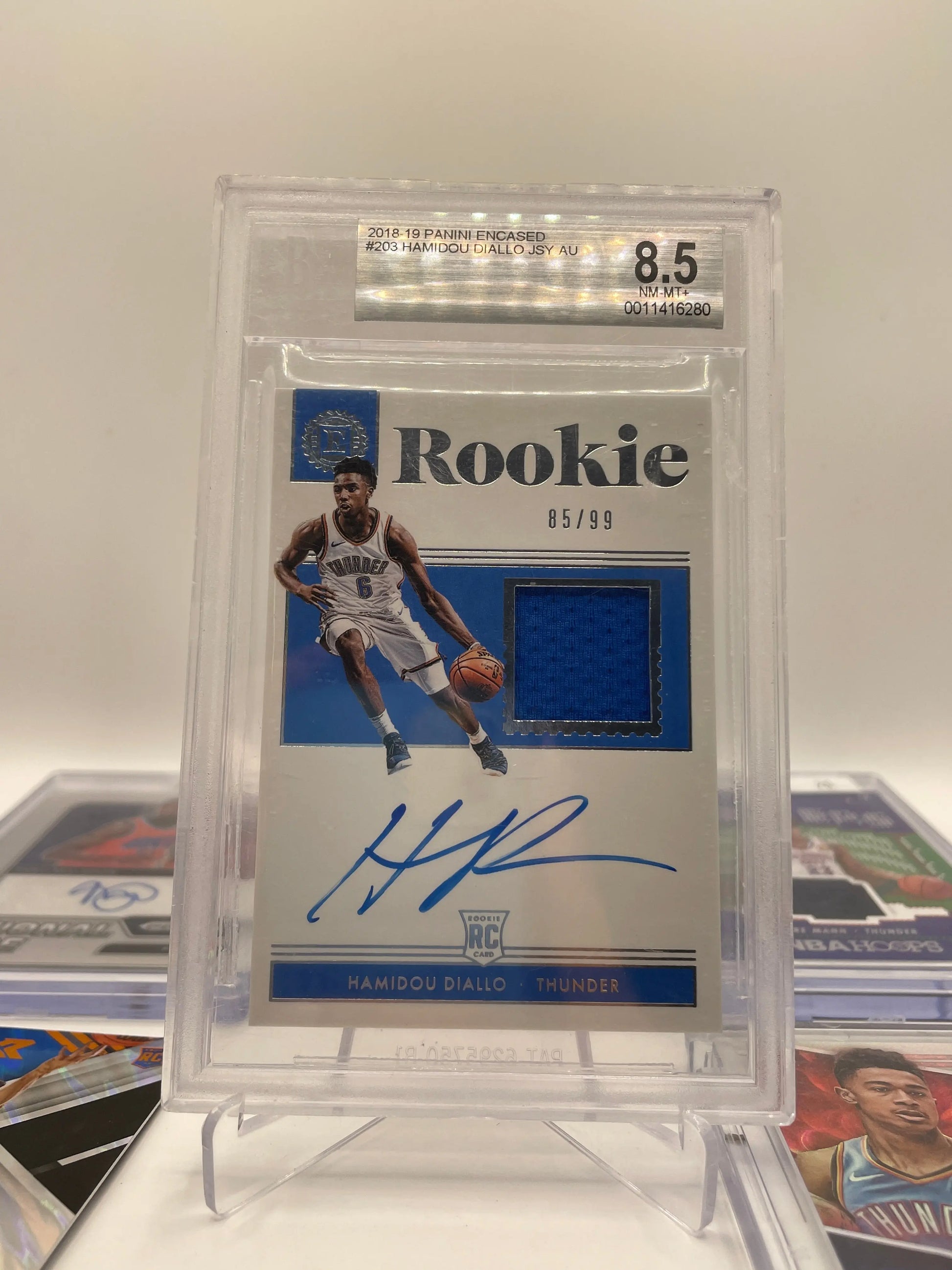 NBA Auto & Signed Thunder OKC Sports card lot - Hamidou Diallo + more (lot#36) FRENLY BRICKS - Open 7 Days