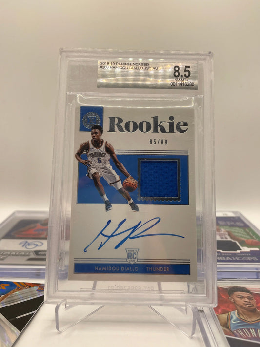 NBA Auto & Signed Thunder OKC Sports card lot - Hamidou Diallo + more (lot#36) FRENLY BRICKS - Open 7 Days