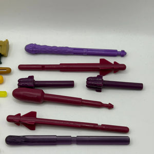 Assorted Branded Action Figure Missile Piece / Accessory Pink Yellow Purple Lot FRENLY BRICKS - Open 7 Days