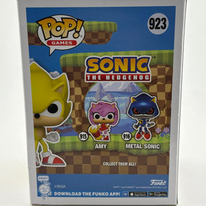 Funko POP! Games Sonic the Hedgehog #923 Super Sonic Special Edition FRENLY BRICKS - Open 7 Days