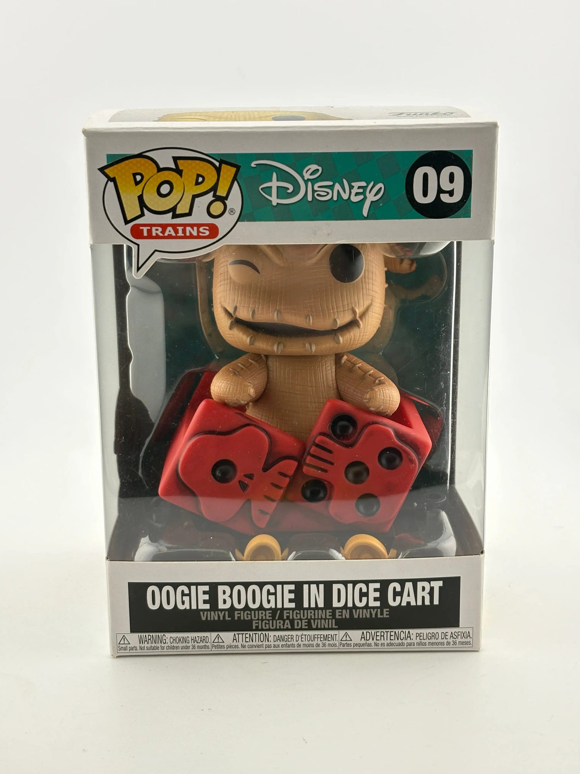 Funko POP! Trains Disney #09 Oogie Boogie in Dice Cart Vinyl Figure FRENLY BRICKS - Open 7 Days image 1