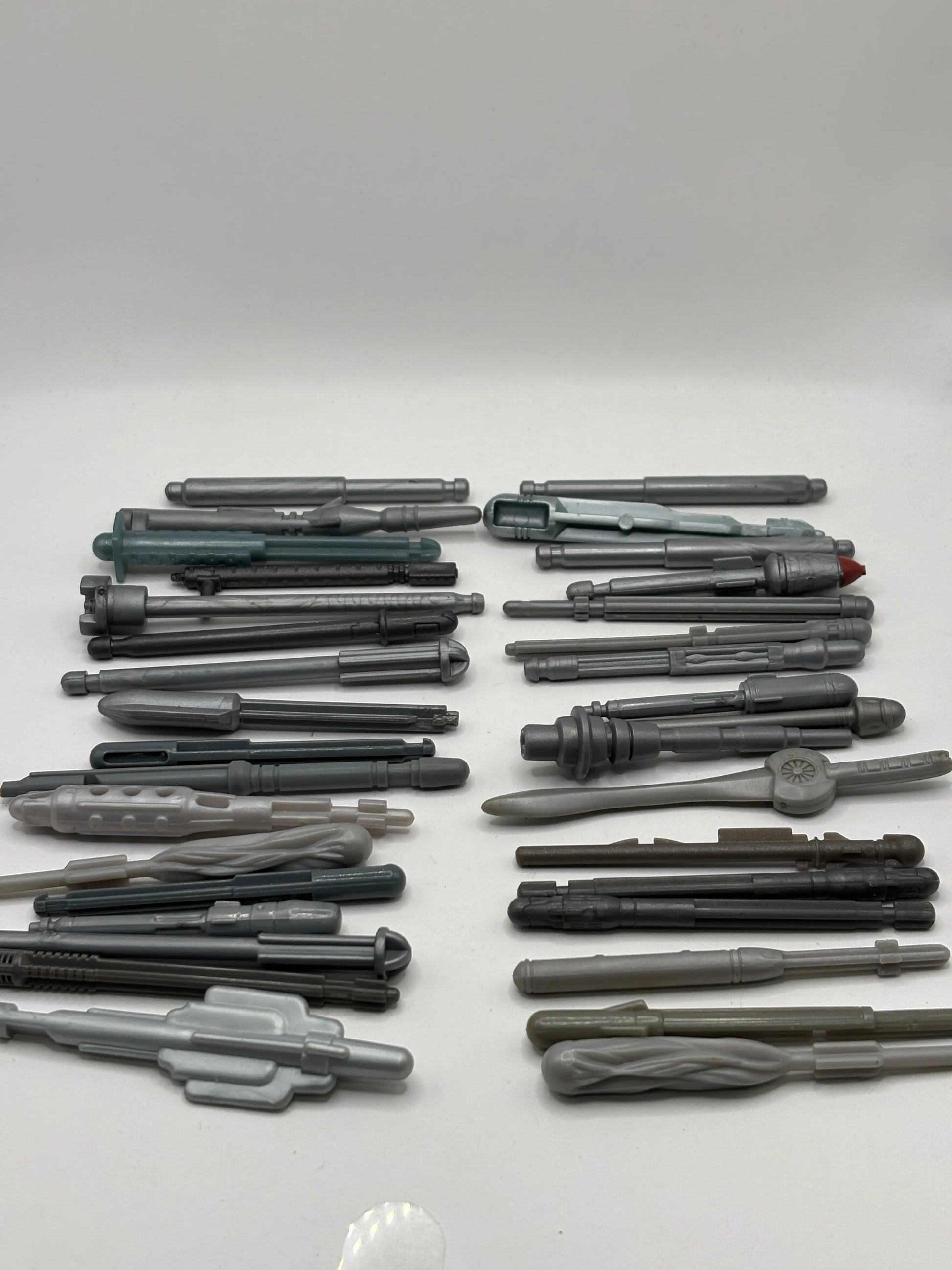 Assorted Branded Action Figure Missile Piece / Accessory Silver Grey Gray Lot FRENLY BRICKS - Open 7 Days