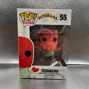 Funko POP Television - Futurama - Zoidberg #55 FRENLY BRICKS - Open 7 Days