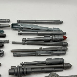 Assorted Branded Action Figure Missile Piece / Accessory Silver Grey Gray Lot FRENLY BRICKS - Open 7 Days