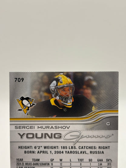 2025-26 Upper Deck Extended Series #709 Sergei Murashov Young Guns FRENLY BRICKS - Open 7 Days