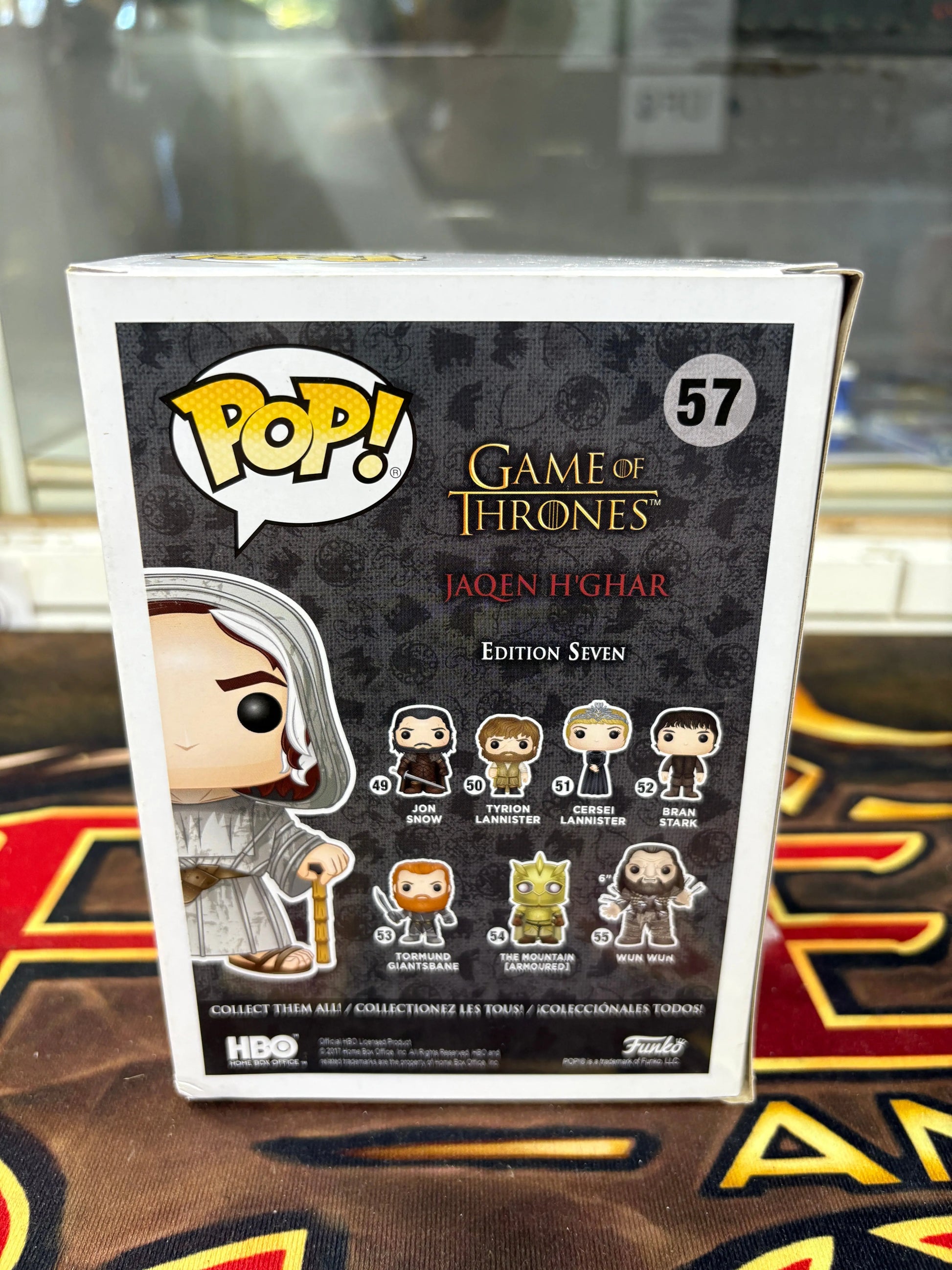 Funko Pop! Vinyl: Game of Thrones - Jaqen H'Ghar (Exclusive) #57 FRENLY BRICKS - Open 7 Days