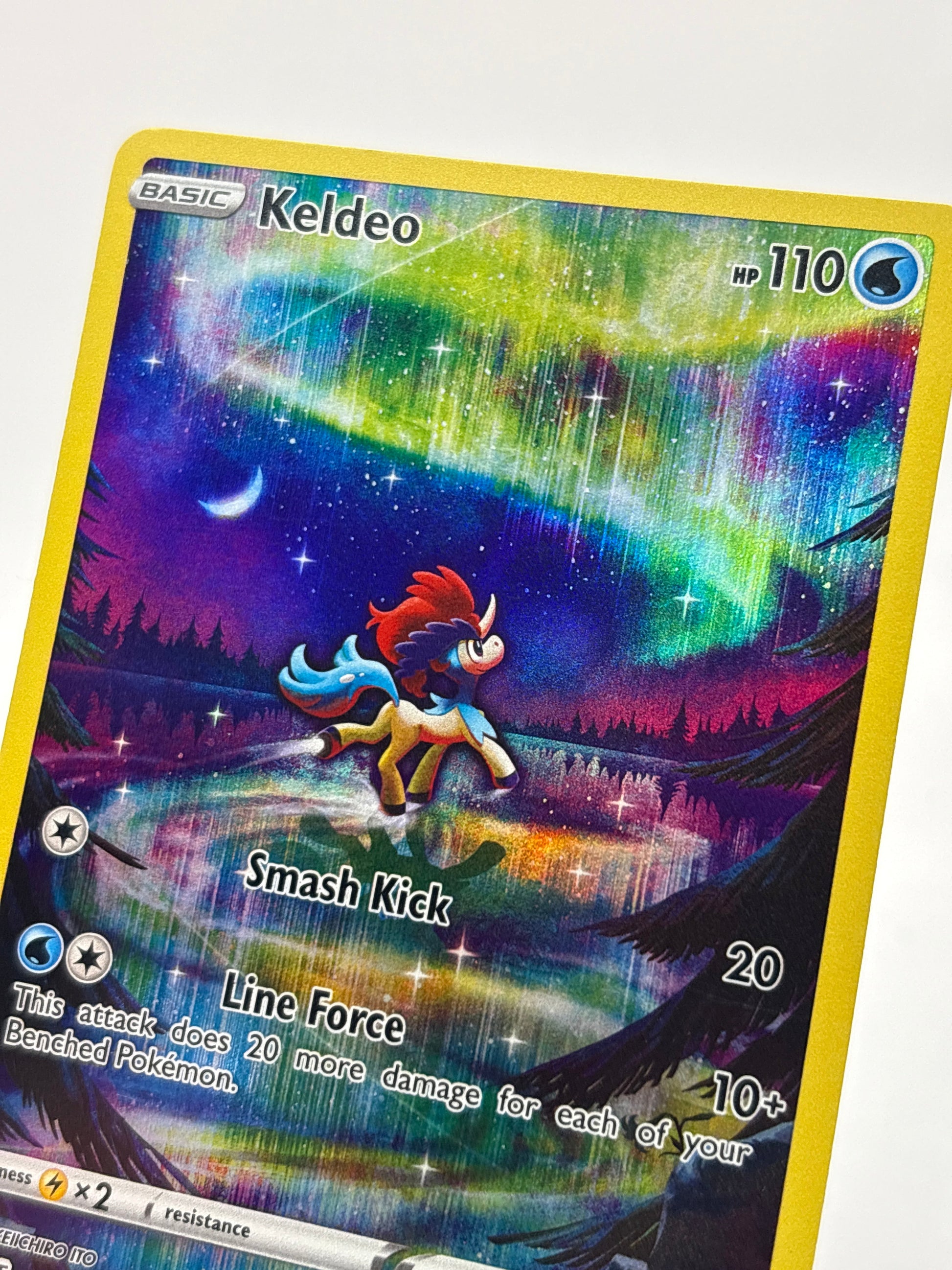 Pokemon TCG Crown Zenith - Keldeo GG07/GG70 Full Art LP FRENLY BRICKS - Open 7 Days