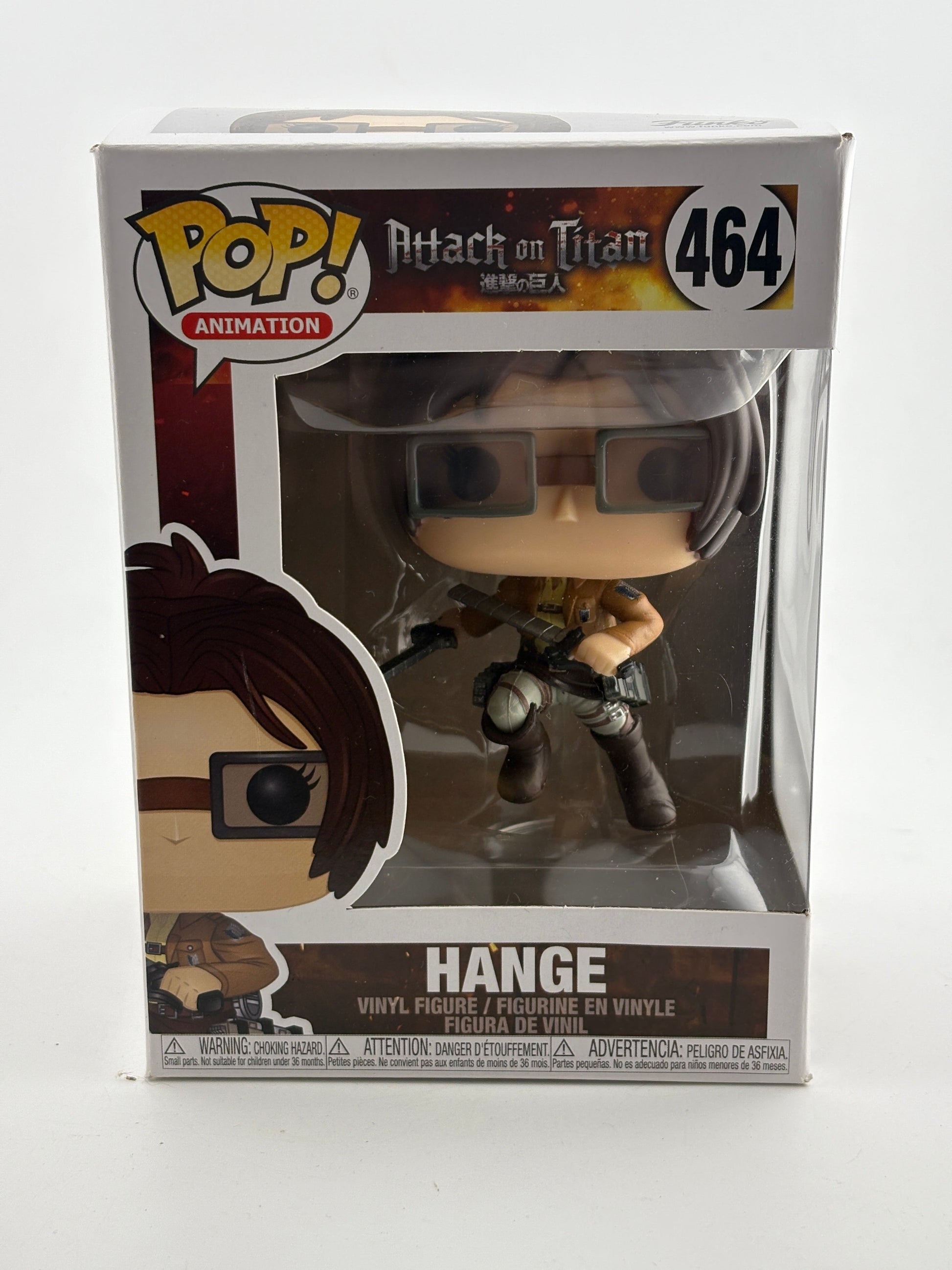 Funko POP! Animation Attack on Titan #464 Hange Vinyl Figure FRENLY BRICKS - Open 7 Days