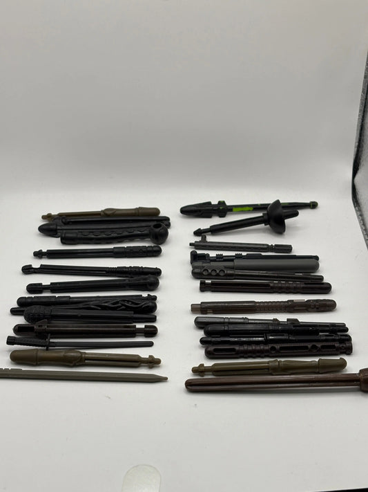 Assorted Branded Action Figure Missile Piece / Accessory Black Brown Lot FRENLY BRICKS - Open 7 Days