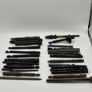 Assorted Branded Action Figure Missile Piece / Accessory Black Brown Lot FRENLY BRICKS - Open 7 Days