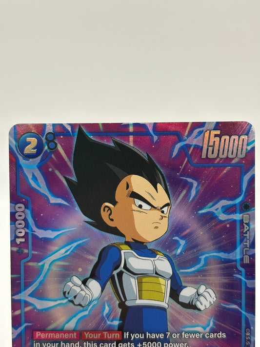 Dragon Ball Super Fusion World - Vegeta (Mini) : DA FB04-045 SR Alt Art FRENLY BRICKS - Open 7 Days