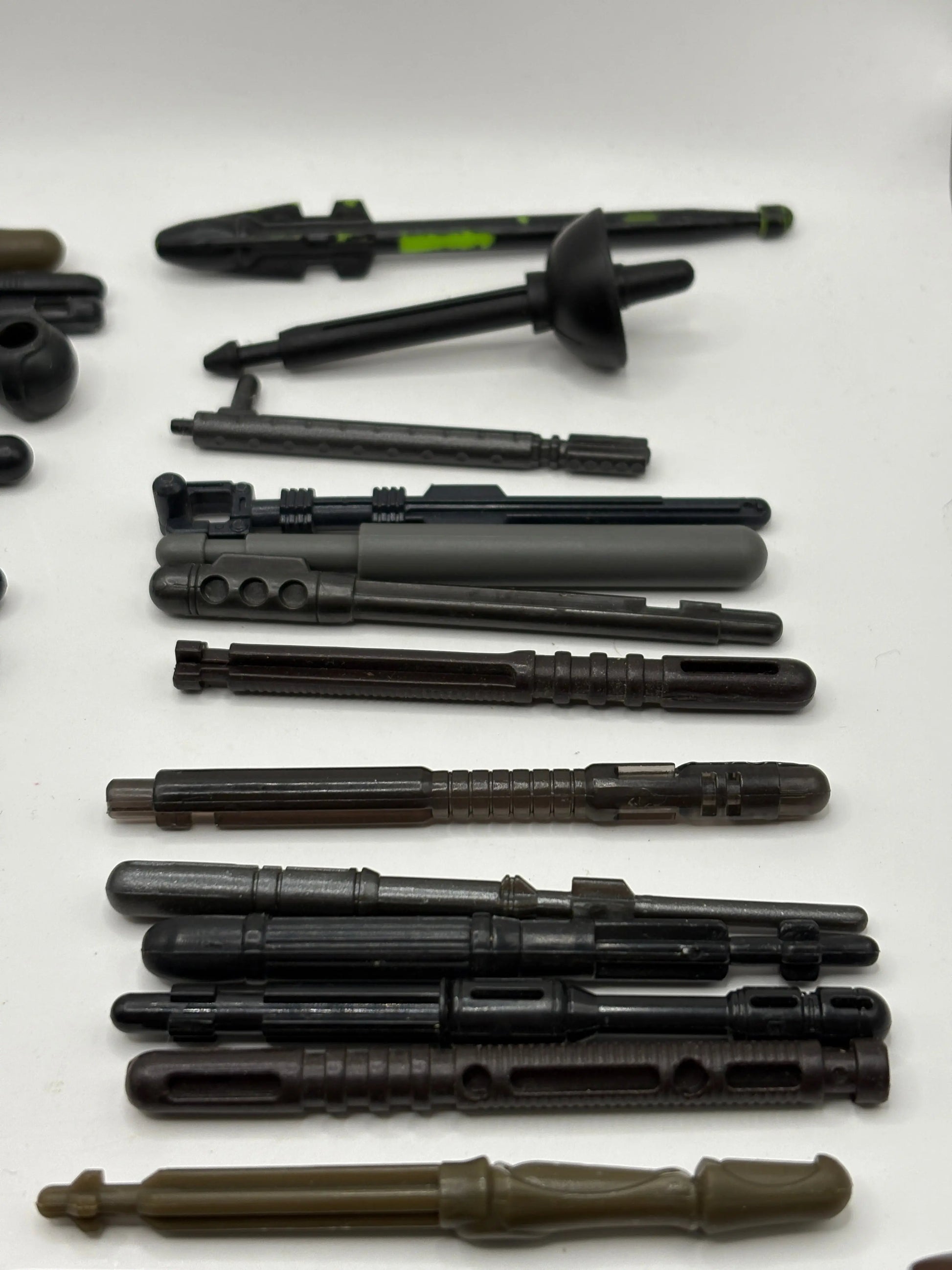 Assorted Branded Action Figure Missile Piece / Accessory Black Brown Lot FRENLY BRICKS - Open 7 Days