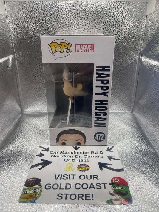 Funko POP! Spider-Man Far From Home Happy Hogan 472 FRENLY BRICKS - Open 7 Days