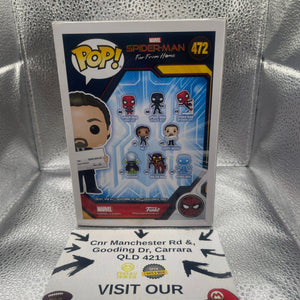 Funko POP! Spider-Man Far From Home Happy Hogan 472 FRENLY BRICKS - Open 7 Days