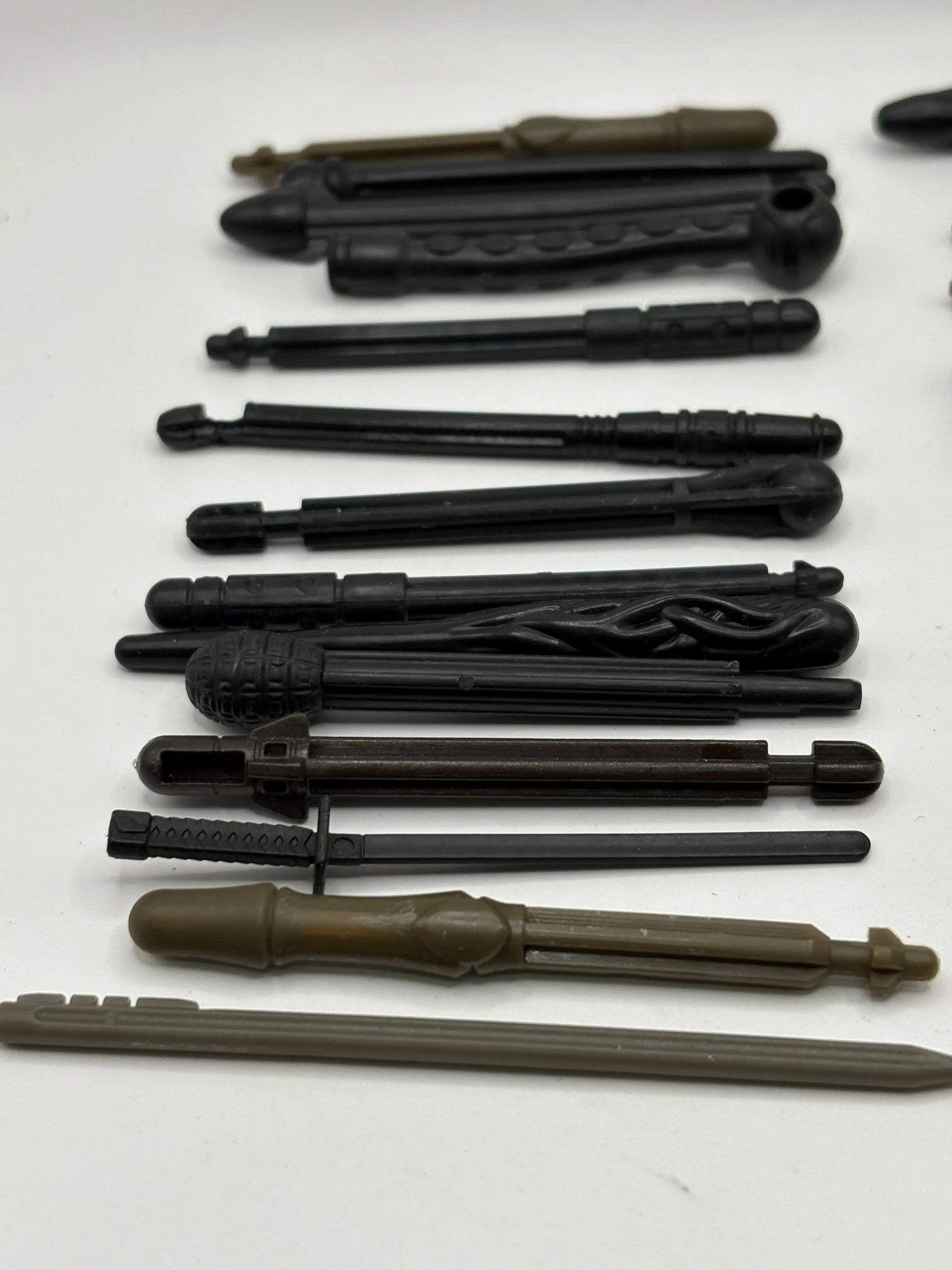 Assorted Branded Action Figure Missile Piece / Accessory Black Brown Lot FRENLY BRICKS - Open 7 Days