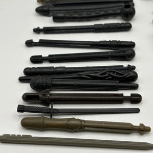 Assorted Branded Action Figure Missile Piece / Accessory Black Brown Lot FRENLY BRICKS - Open 7 Days