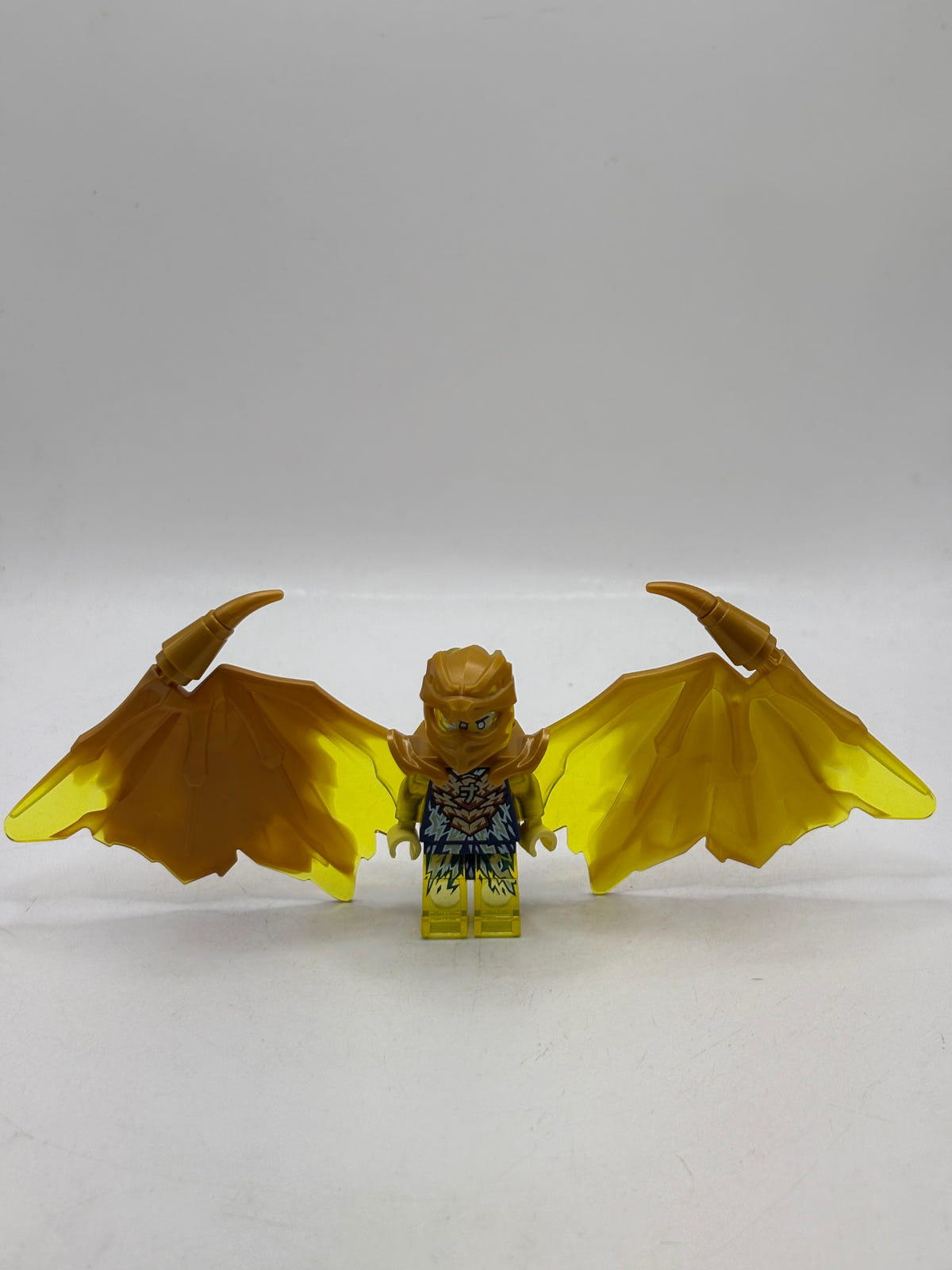 Lego Ninjago Crystalized Minifigure Jay Golden Dragon 71768 njo0755 image 1