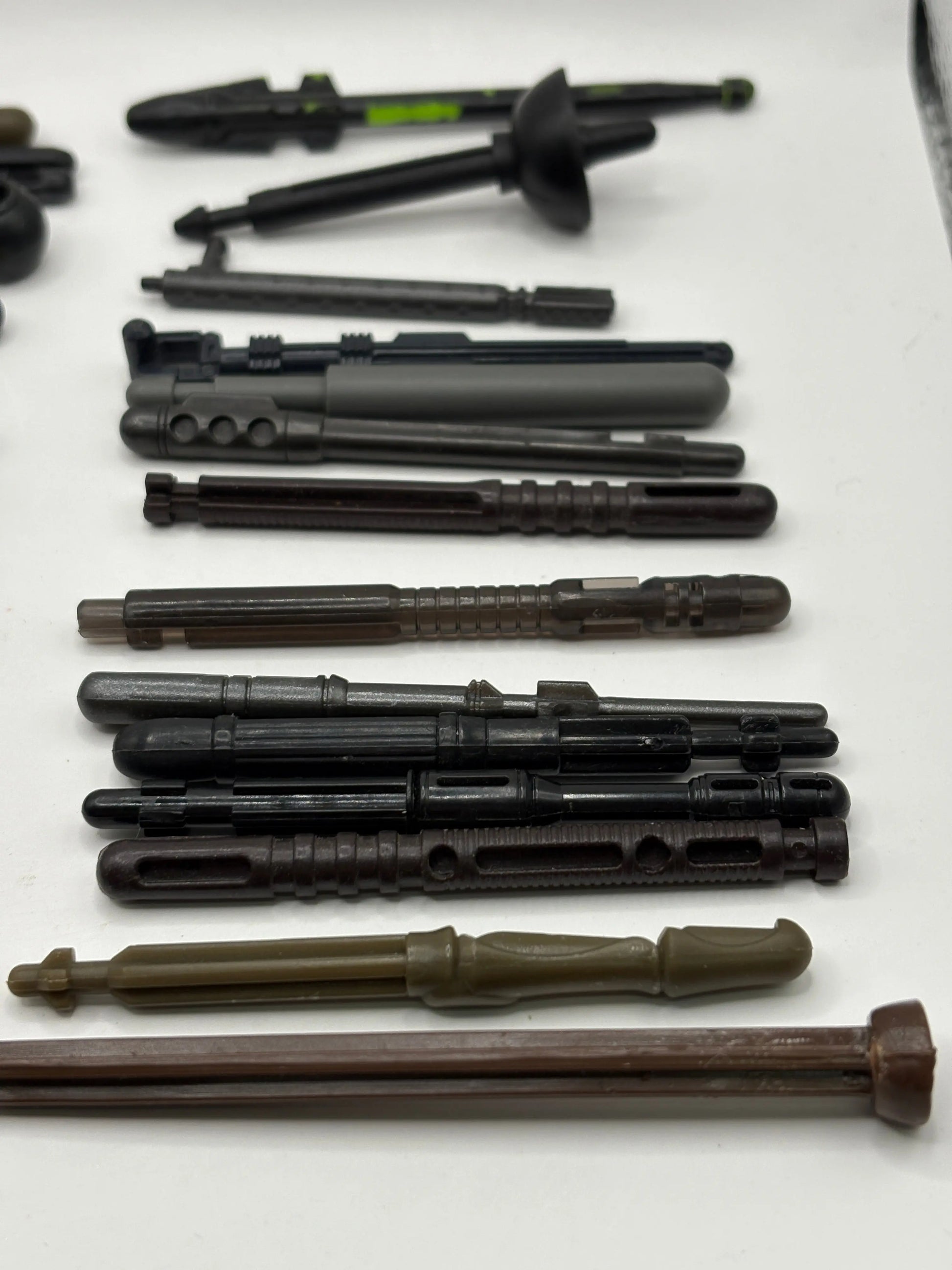 Assorted Branded Action Figure Missile Piece / Accessory Black Brown Lot FRENLY BRICKS - Open 7 Days