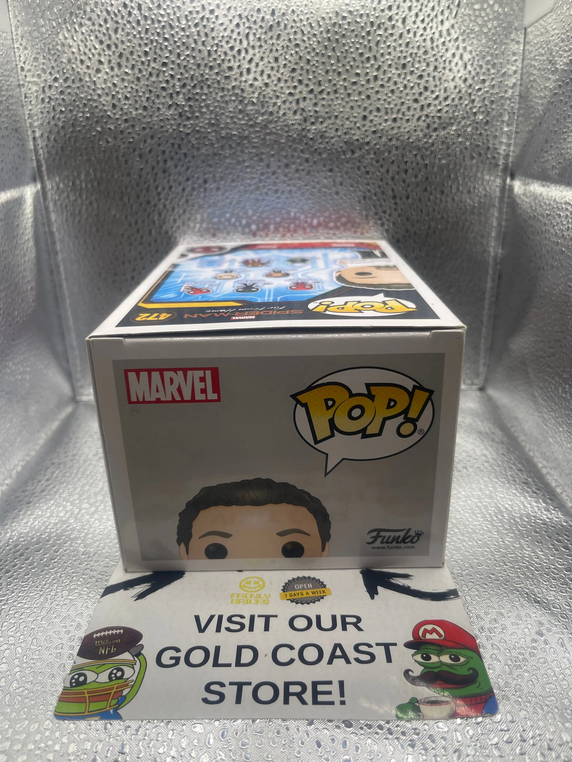 Funko POP! Spider-Man Far From Home Happy Hogan 472 FRENLY BRICKS - Open 7 Days