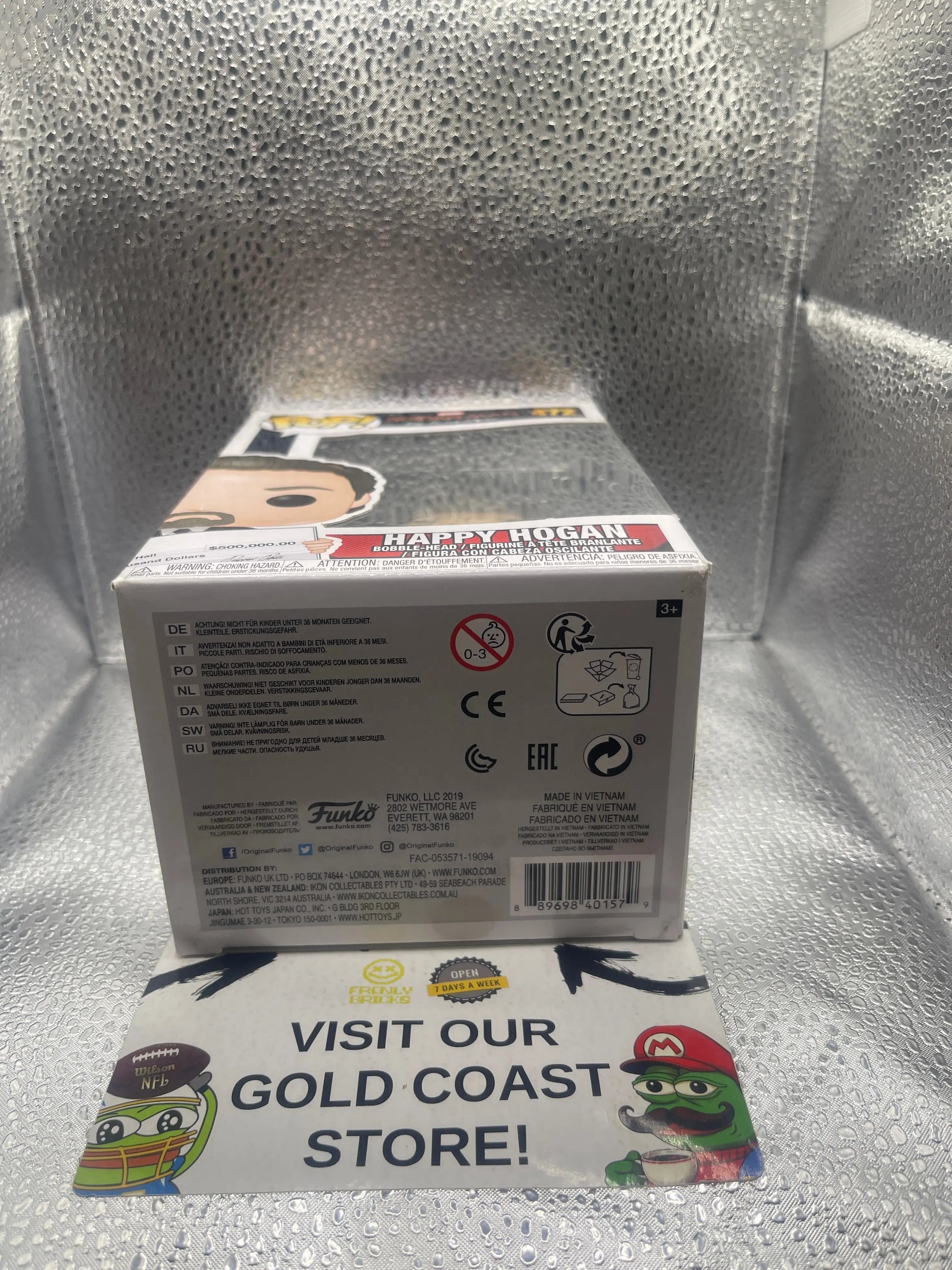 Funko POP! Spider-Man Far From Home Happy Hogan 472 FRENLY BRICKS - Open 7 Days