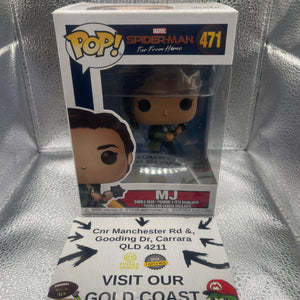 Funko POP! Marvel's Spider-Man Far From Home - MJ #471 FRENLY BRICKS - Open 7 Days