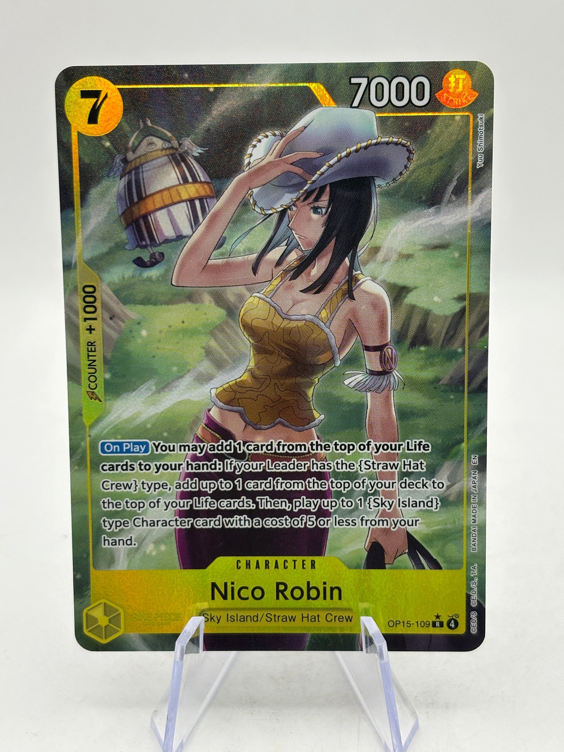 One Piece TCG OP15 - Nico Robin OP15-109 R* Alternate Art FRENLY BRICKS - Open 7 Days image 5
