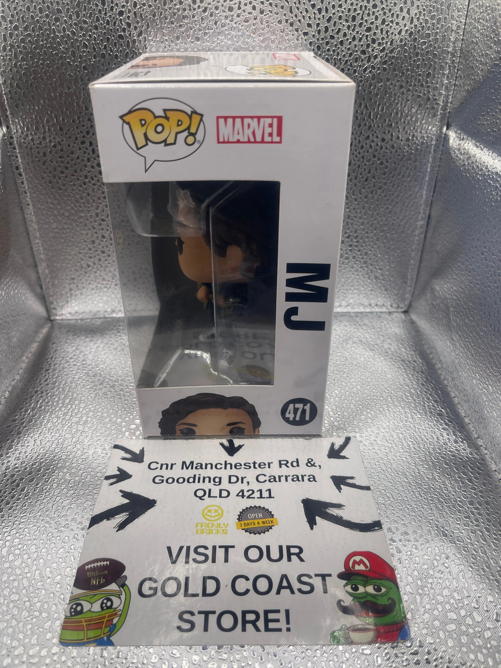 Funko POP! Marvel's Spider-Man Far From Home - MJ #471 FRENLY BRICKS - Open 7 Days