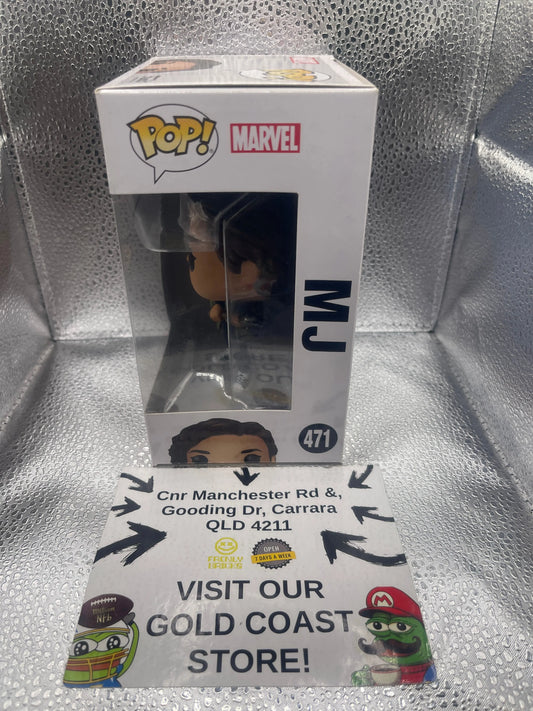 Funko POP! Marvel's Spider-Man Far From Home - MJ #471 FRENLY BRICKS - Open 7 Days