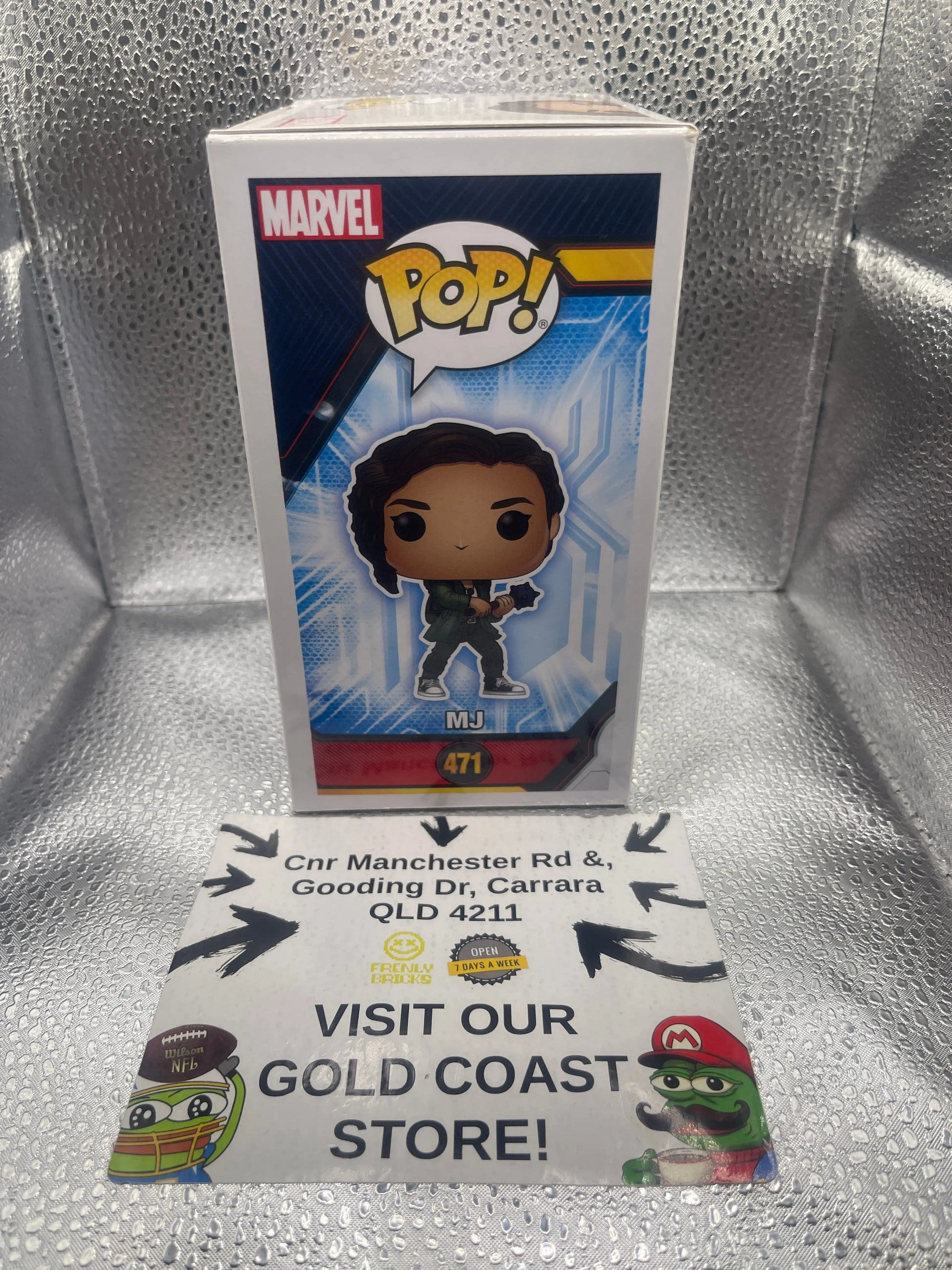 Funko POP! Marvel's Spider-Man Far From Home - MJ #471 FRENLY BRICKS - Open 7 Days