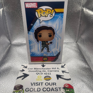Funko POP! Marvel's Spider-Man Far From Home - MJ #471 FRENLY BRICKS - Open 7 Days