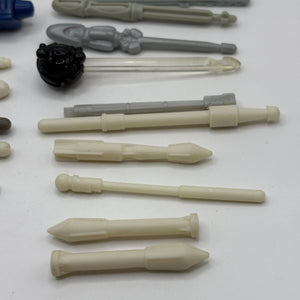 Assorted Branded Action Figure Missile Piece / Accessory White Transparent Lot FRENLY BRICKS - Open 7 Days