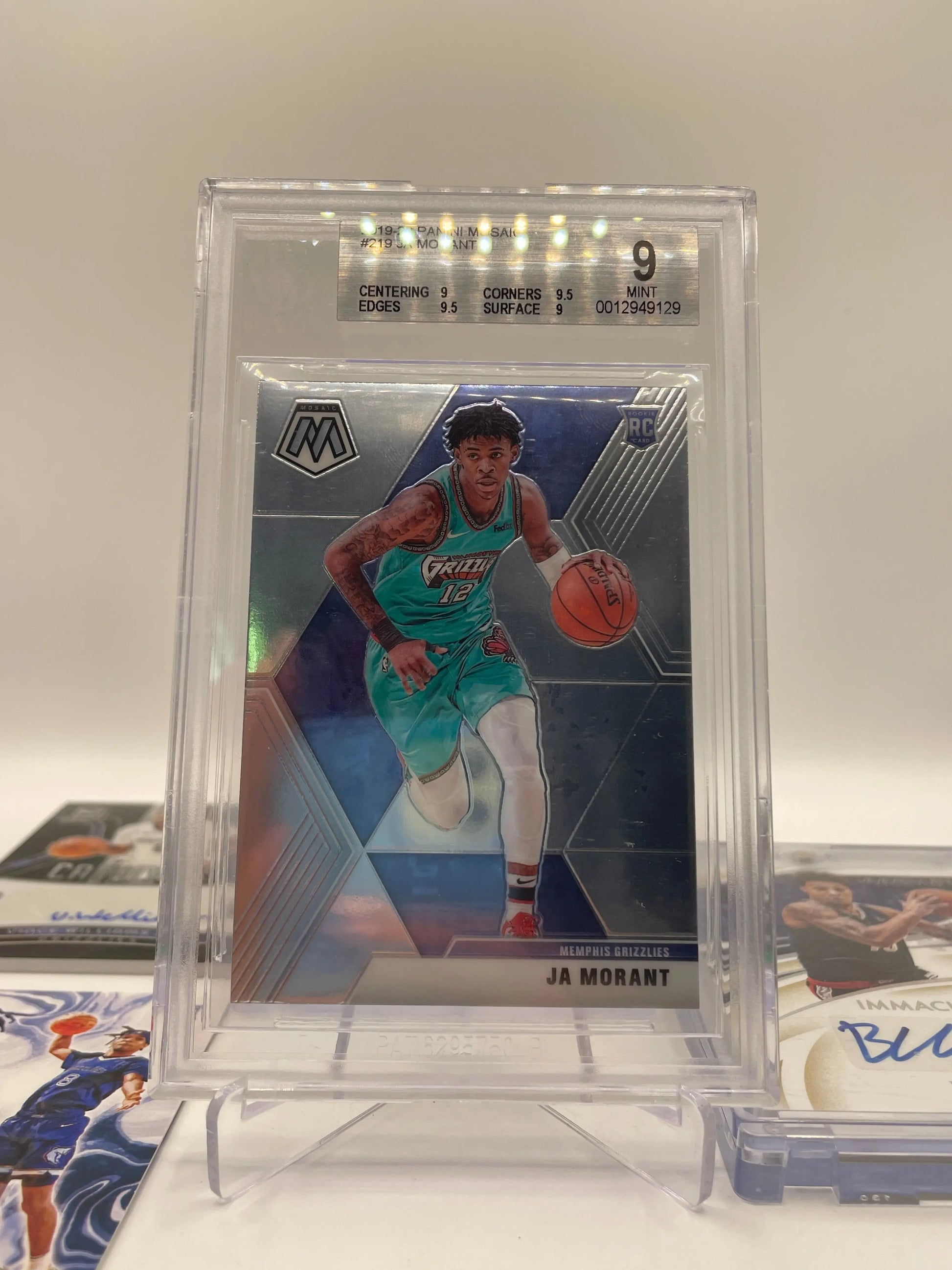 NBA Auto & Signed Memphis Grizzlies Sports card lot - Ja Morant +more (lot#38) FRENLY BRICKS - Open 7 Days