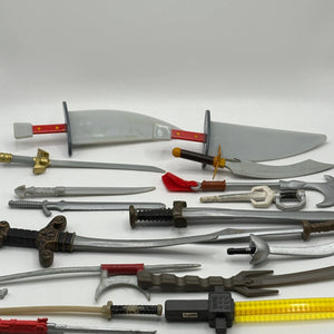 Assorted Action Figure Pirate Ninja Sword Weapon Lot Mixed FRENLY BRICKS - Open 7 Days