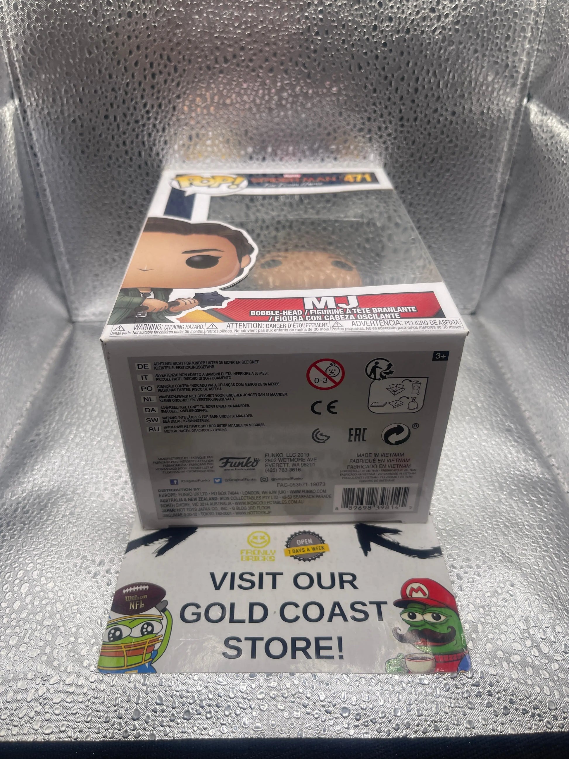 Funko POP! Marvel's Spider-Man Far From Home - MJ #471 FRENLY BRICKS - Open 7 Days