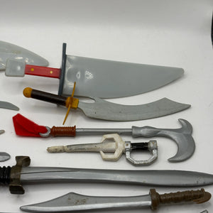 Assorted Action Figure Pirate Ninja Sword Weapon Lot Mixed FRENLY BRICKS - Open 7 Days